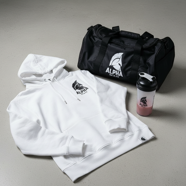 Alpha Hoodie White
