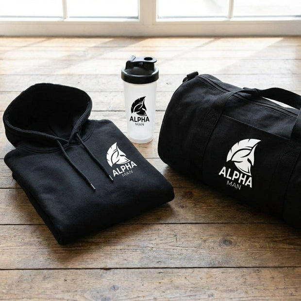 Alpha Hoodie Black