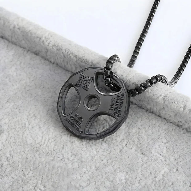 Alpha Plate Power Pendant